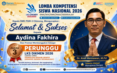 SMK PGRI 2 Cibinong Raih Juara di LKS Nasional 2026